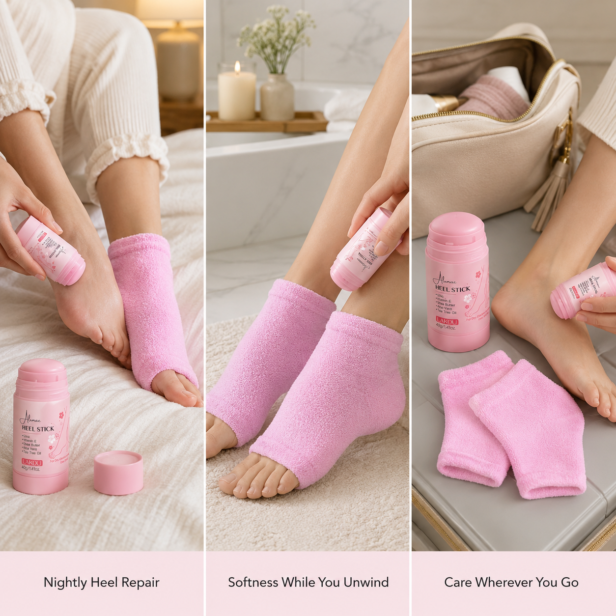 Heel Balm & Moisture Sock Kit