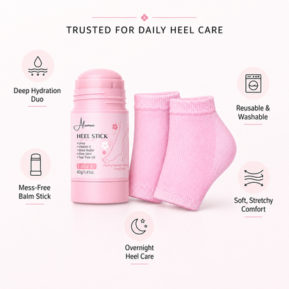 Heel Balm & Moisture Sock Kit