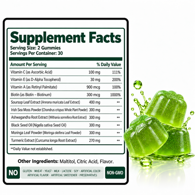Soursop Bitters Gummies